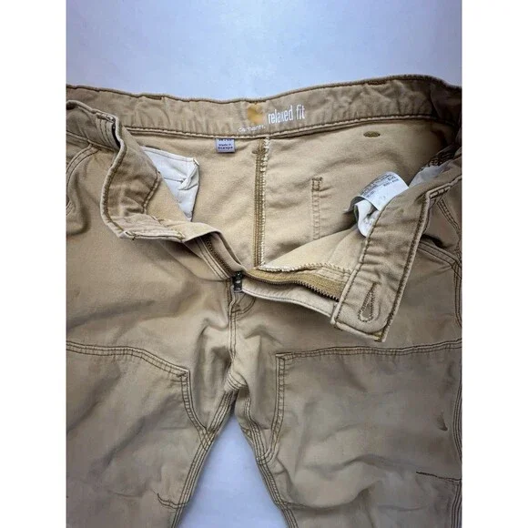 Carhartt Men's Rugged Flex Relaxed Fit  Double Knee Utility Work Pants 36x30 - Picture 13 of 13